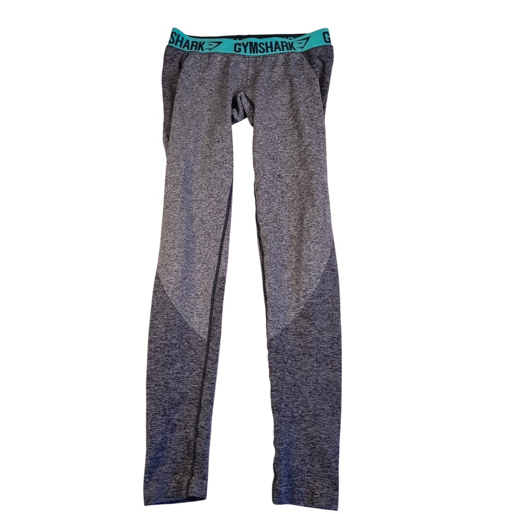 Gymshark Seamless Gray Leggings Women's Size Small High Waist Workout Pants M